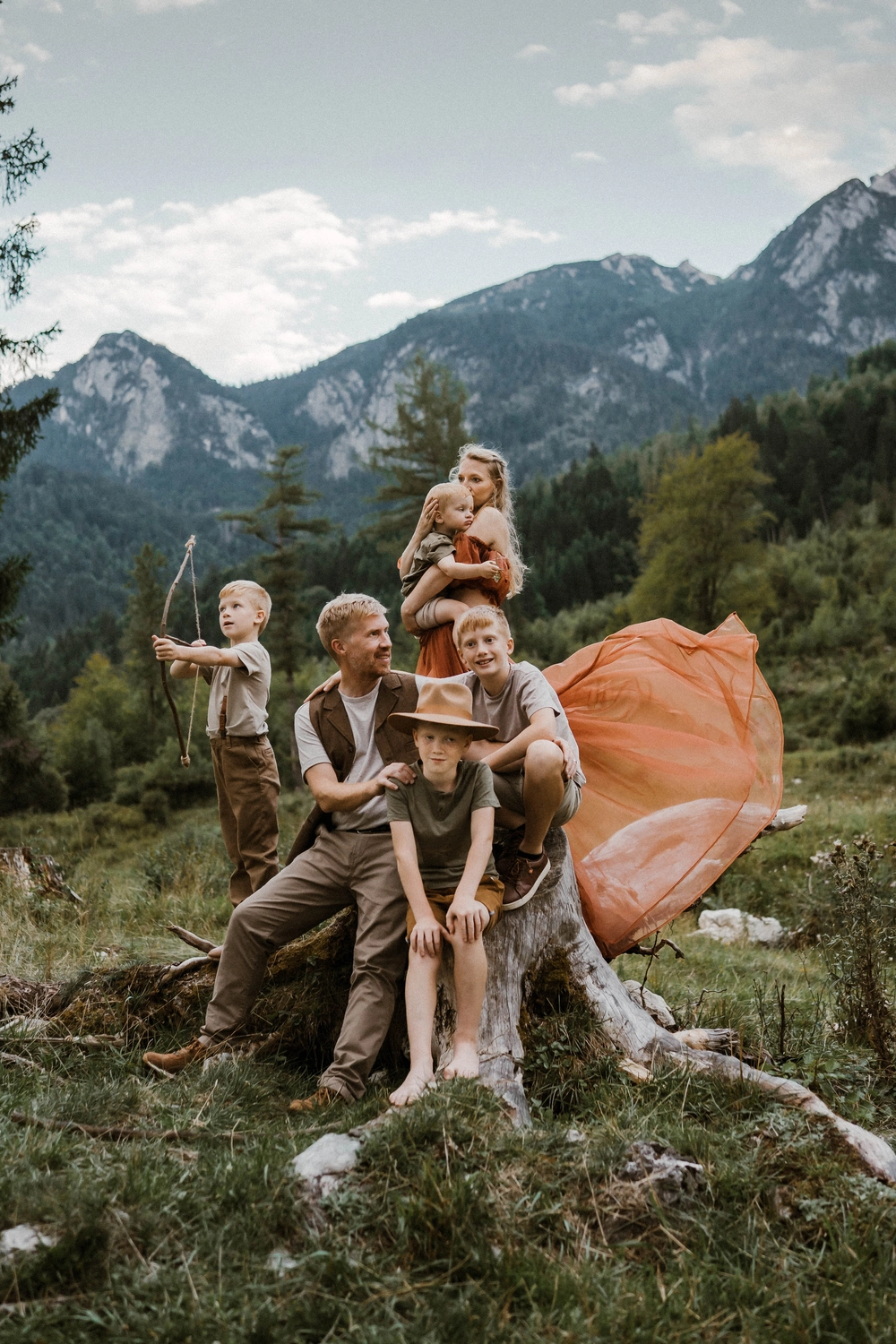 Antonia Orologio, Familienfotografie