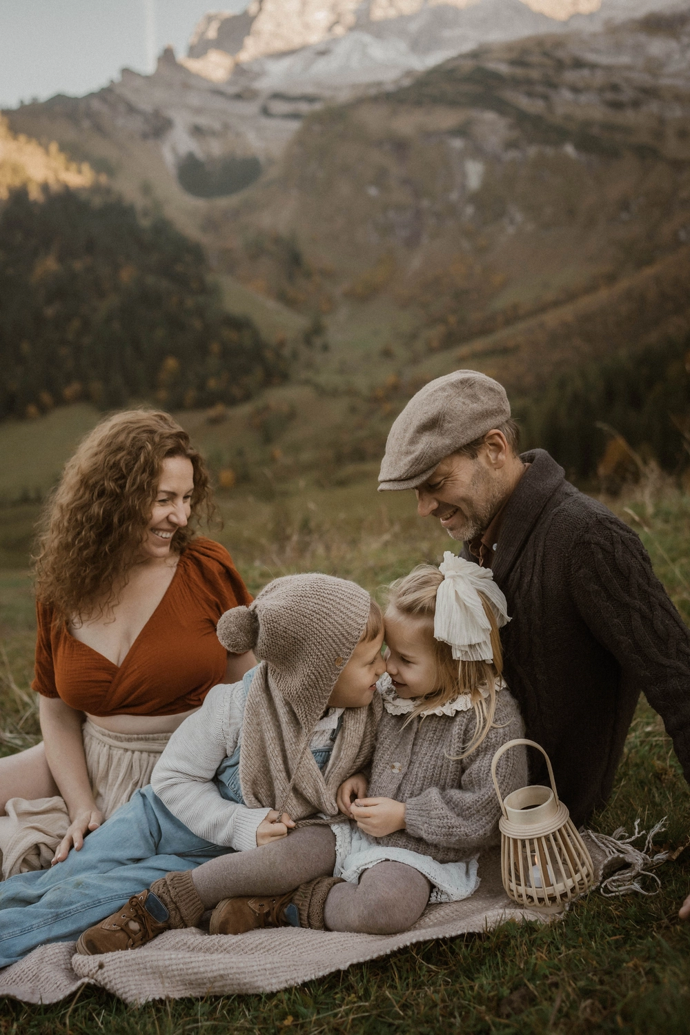 Antonia Orologio, Familienfotografie, Baby im Korb